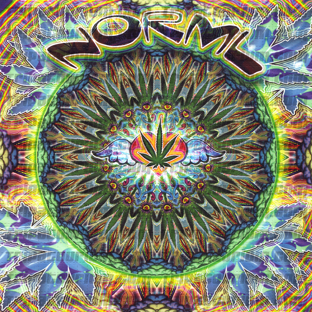 A photo of the LSD Blotter Art Print The NORML Mandala by NEMO 