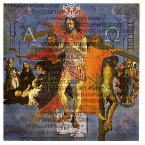 An image of the Blotter Art Print Jesus by