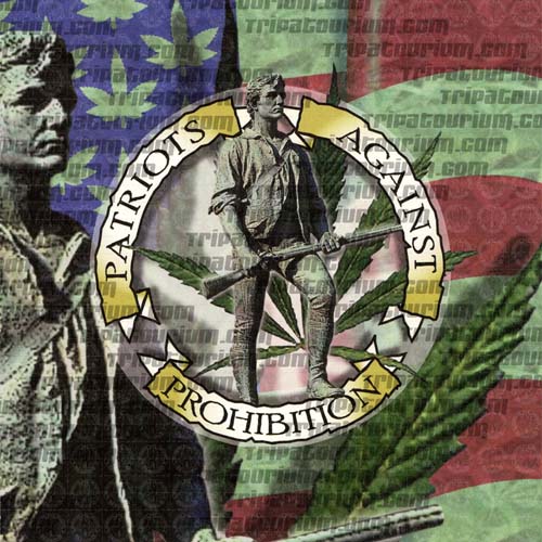 An image of the Blotter Art Print Patriots Against Prohibition by